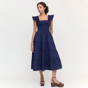 Hill House the nap dress navy blue